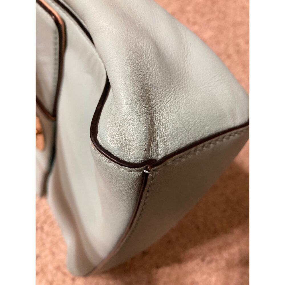 KATE SPADE SMALL LIGHT BLUE SMOOTH LEATHER CROSSBODY BAG - Picture 14 of 16